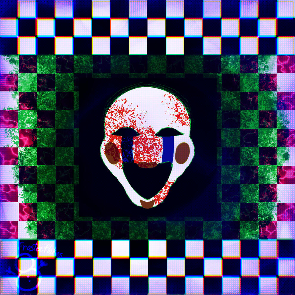 Fanart of the Puppet from Five Nights at Freddy's.